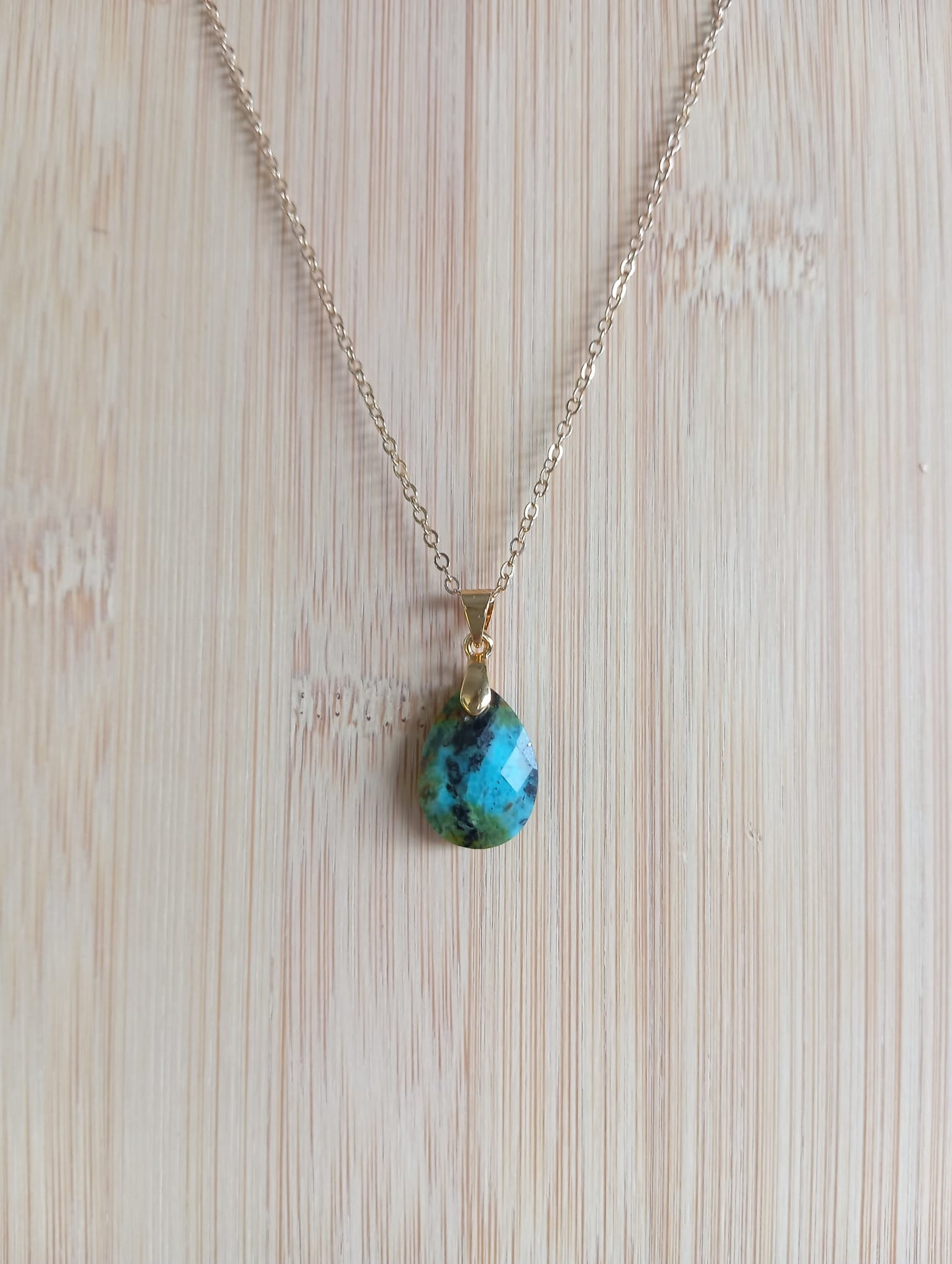 Pendentif en Turquoise d’Afrique