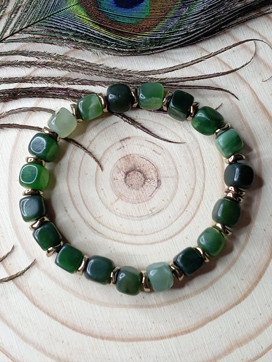 Bracelet en Jade Africain